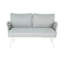 Causeuse et table en acier Mariano-190285427