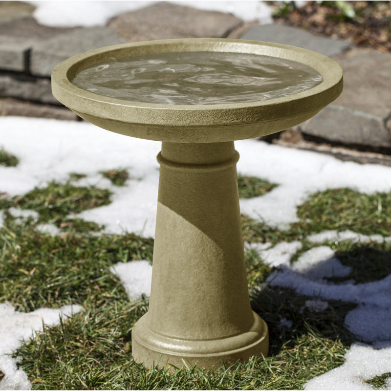 Bain d'oiseaux Sunbury, Mousse anglaise