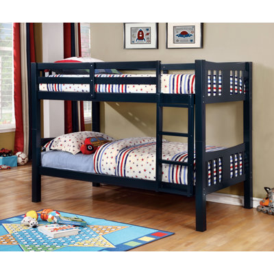 Aasu Kids Twin Over Twin Bunk Bed