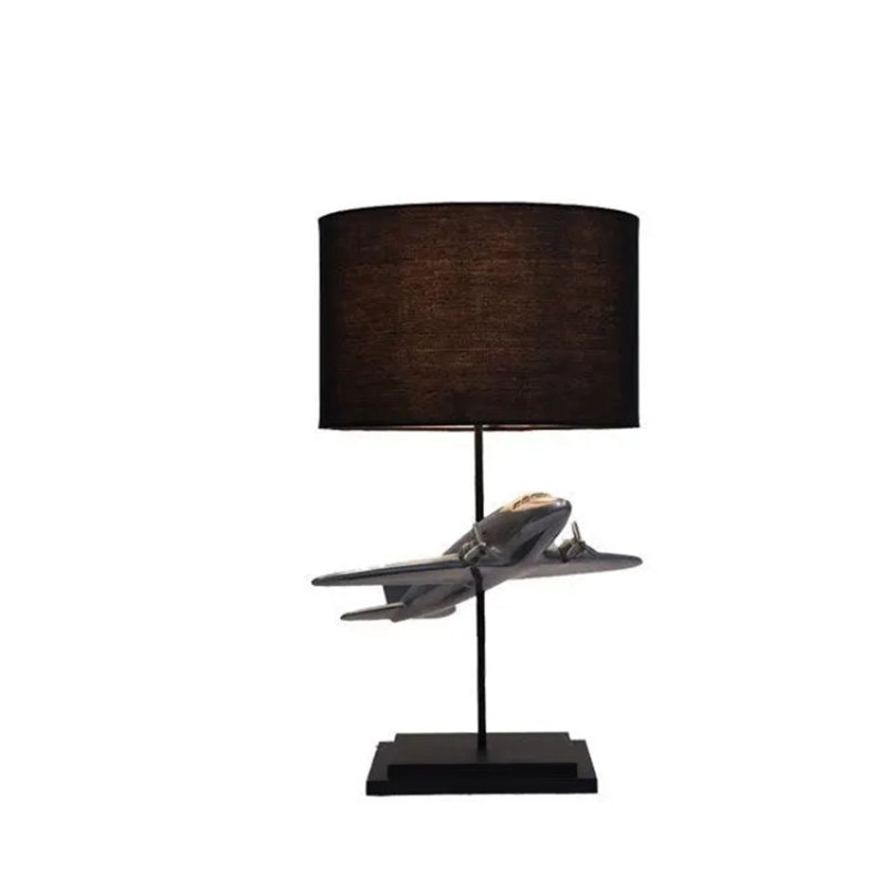 Airplane Lamp Statue