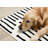 Fresno Modern Black White Striped Area Rug-102210976