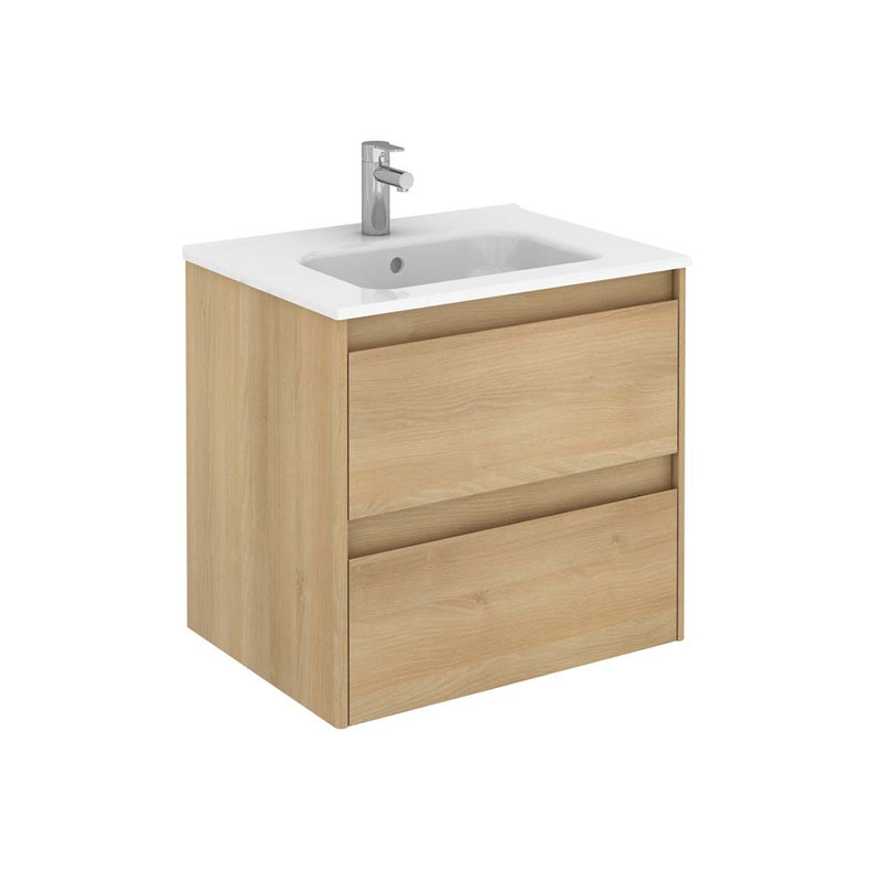 Ambra 39.6'' W Single Vanity, Gloss White, 23.8"