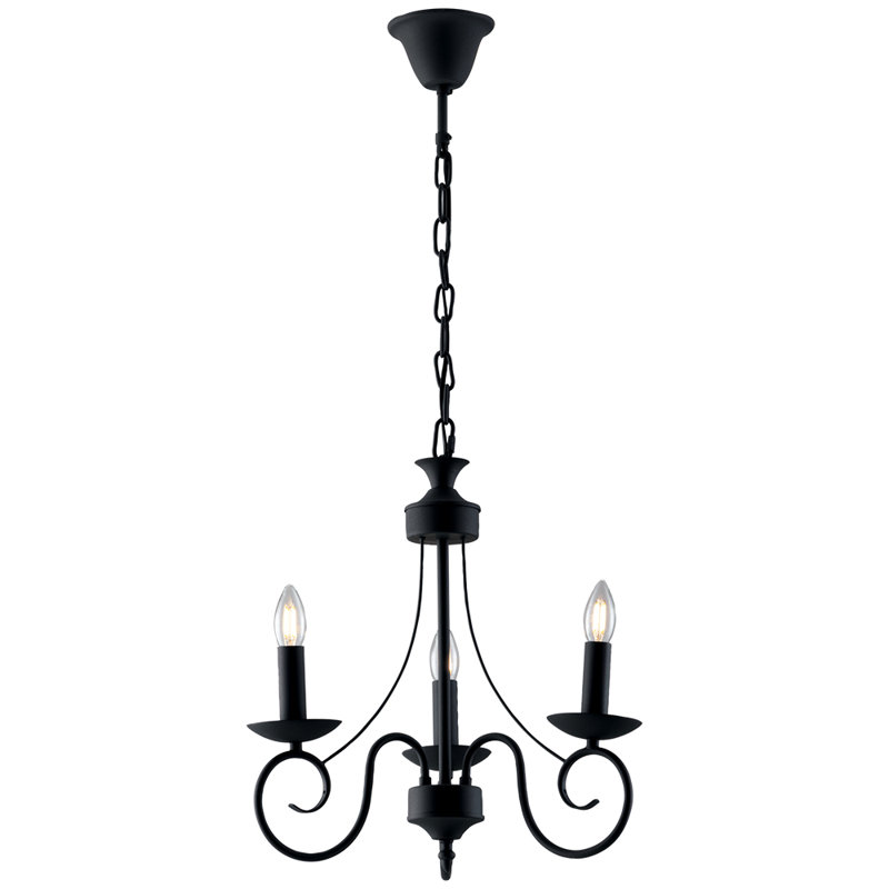 Ridgeside 3 - Light Candle Style Chandelier