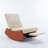 Eridani Fabric Upholstered Recliner Rocking Chair-1799713589