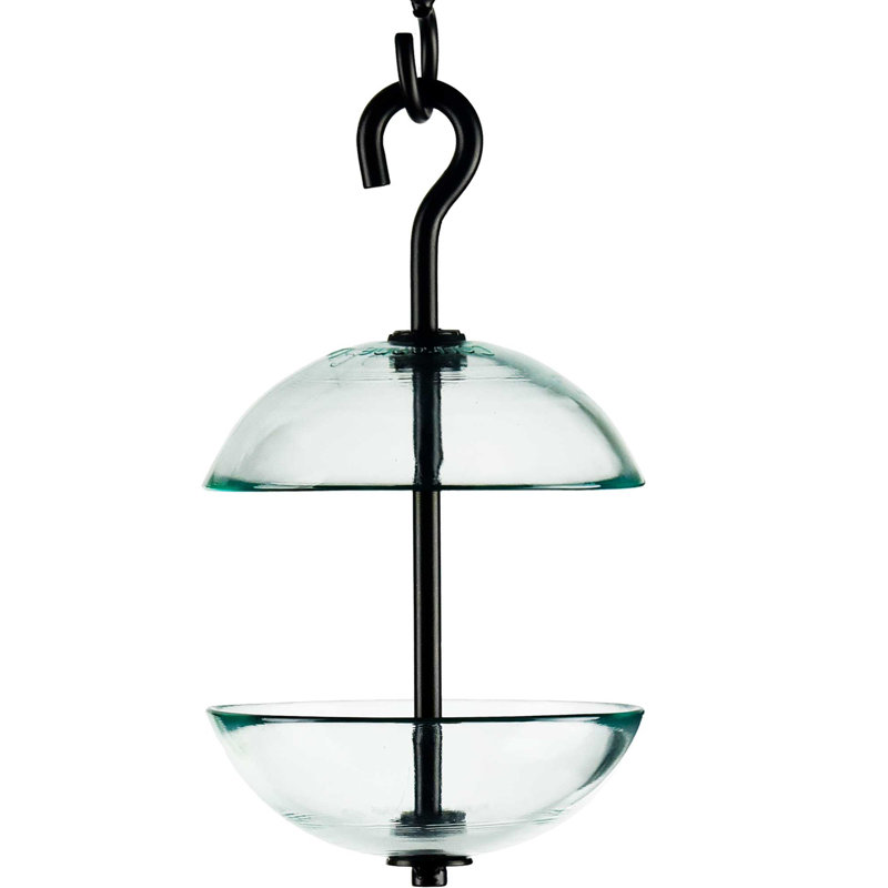 Hanging Decorative Bird Feeder, Clear