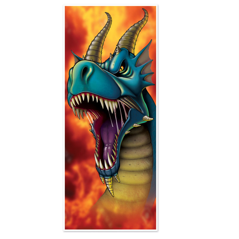 Housse de porte Dragon