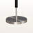 Patwin 60"H Floor Lamp, Nickel Metal & Grey Shade