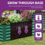 Galvanised Metal Raised Garden Bed With Support Rod & Gloves-1002435590-1002435589