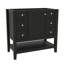 Base de meuble-lavabo 36 po avec armoire et trois tiroirs-118152041
