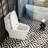 Eviva 1.28 Gallons GPF Elongated Floor Mounted One-Piece Toilet (Seat Included)
