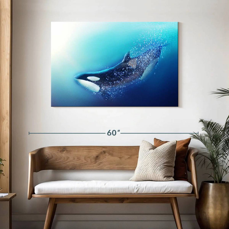 Brampt Underwater Orca, 30" H x 45" W