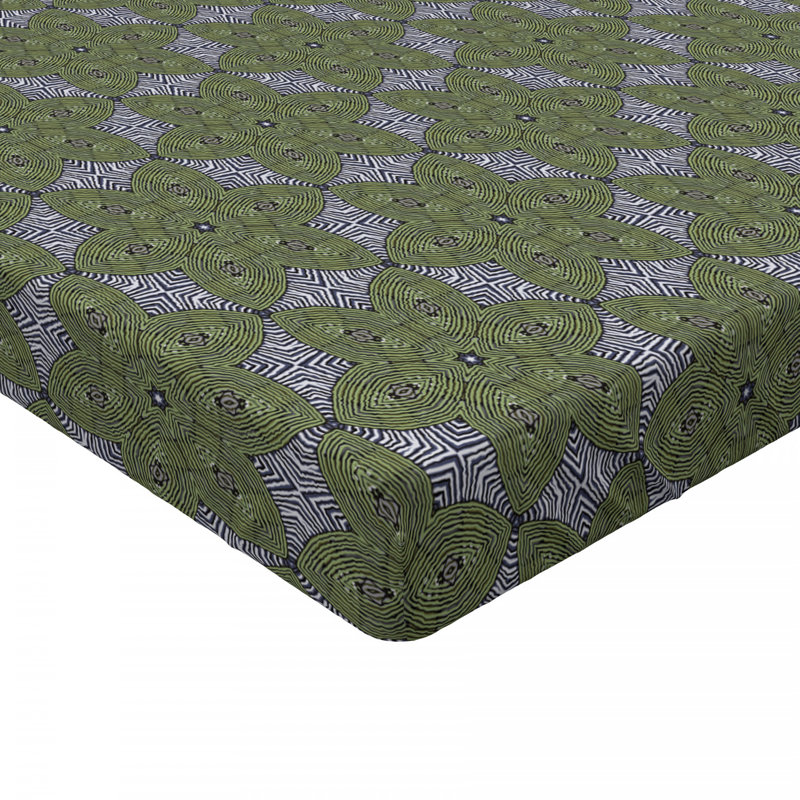 Microfiber Fitted Sheet, Twin Fitted Sheet, Floral