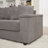 Luxe Oversized L Shaped Sofa With Chaise,Comfy Corduroy L Shaped Sectional Couches With 8 Pillows And Two Armrest Storage Space,Soft Fluffy Upholstered Sofa Bed For Living Room Apartment Bedroom-913988075
