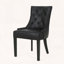 Ensemble de chaises de salle à manger Diamond touffetées avec revêtement en microfibre, ensemble de 2-2057488146