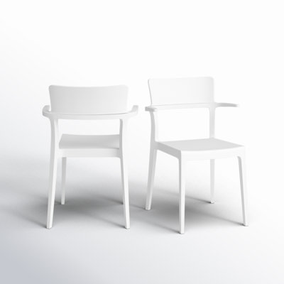 Fauteuil de salle à manger empilable Jeffrey