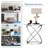 Lakhraj Glass Top End Table For Living Room，Bedroom-1752234378-1752356452