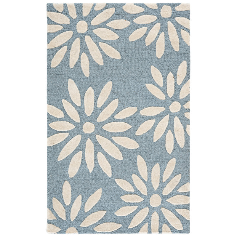 Arsaluis Kids Hand Tufted Wool Pile Rug, Rectangle 3' x 5'
