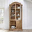 Vitrines en bois massif brun