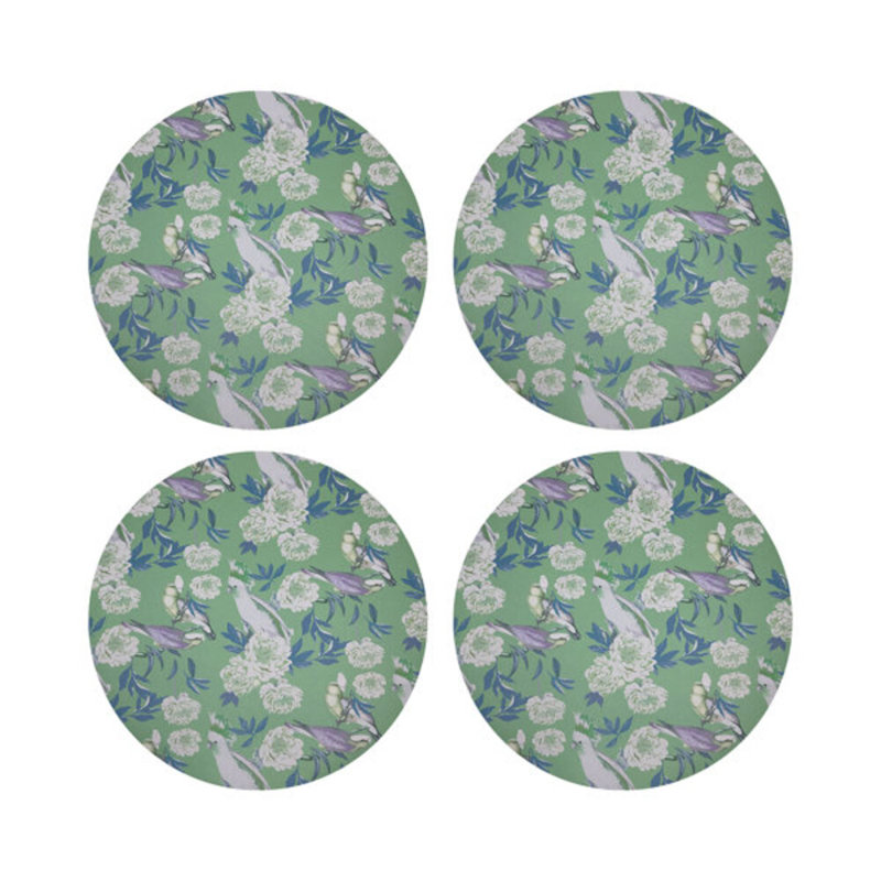 Peony Inspira Pebbles 16" Vinyl Placemat, Tropical