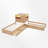 L-Shaped Daybed With Trundle And Drawers-907399796