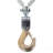 2T HAND Winch PULLER,DOUBLE GEAR,3 HOOKS, 12FT Cable,Power Cable Puller with Dual Gears Ratchet System for Easy Hand Pulling