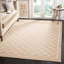 Tibetan Hand Knotted Silk & Wool Pile Geometric Rug-204623034