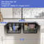33'' L Double Bowl Quartz Kitchen Sink-100970251