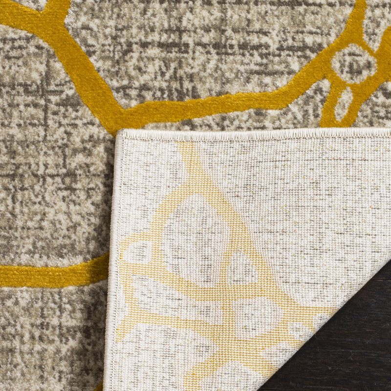 Sevastopol Porcello Performance Abstract Rug, Round 6'7"