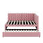 Lit de jour double rembourré avec tiroirs de rangement-587520239