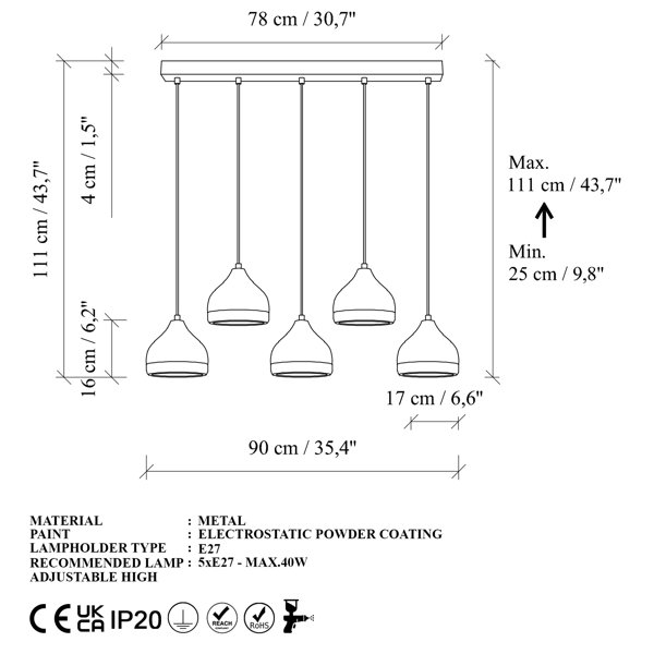 Dimensions du produit