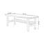 Bureau rectangulaire en bois massif noyer-109518507