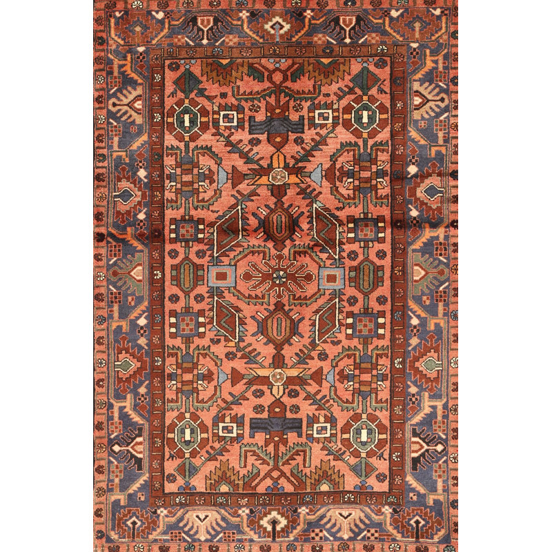 Tapis oriental brun / beige, Rectangle 5 pi x 8 pi