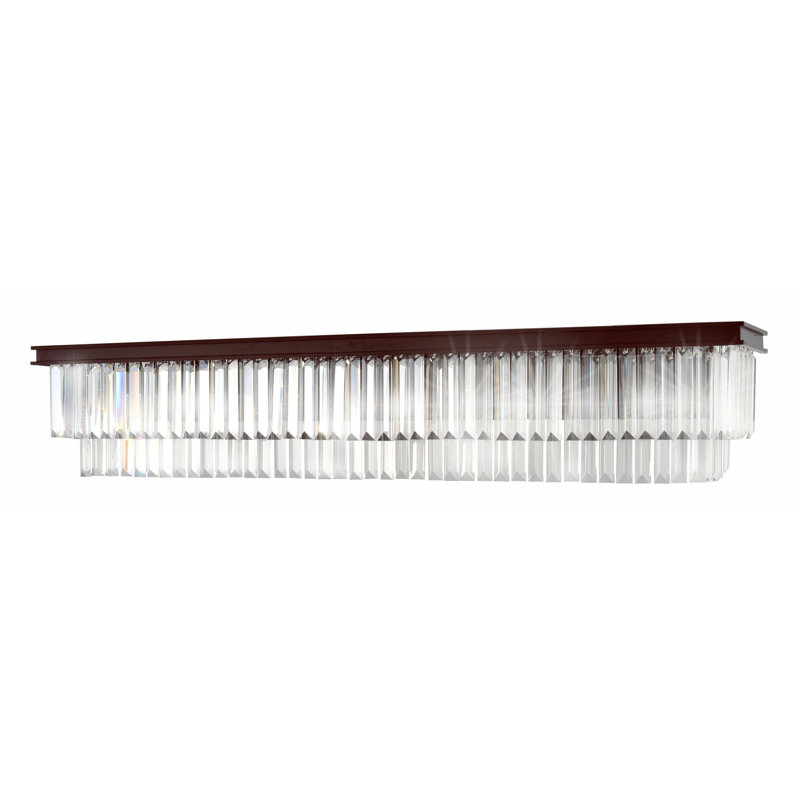 Akshata Flush Mount, Brown