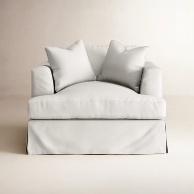 Lucia Slipcovered Armchair