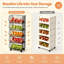 Kitchen Storage Trolley Steel Bar Cart