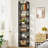 Pottersmoor 79" H Etagere Corner Bookcase-609127367-668513516