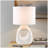 Ceramic Table Lamp White See below
