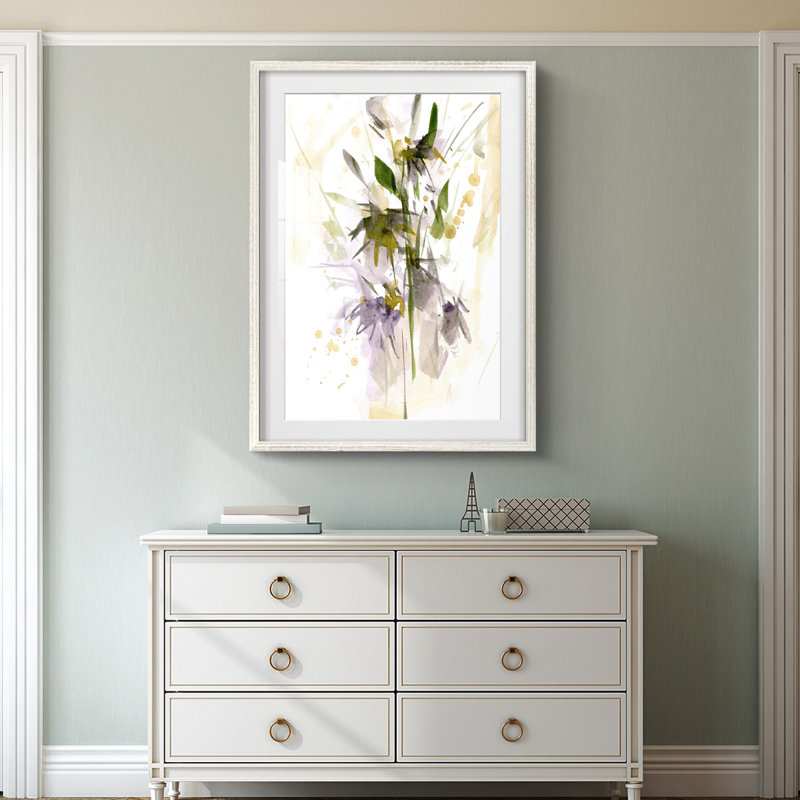 Après la pluie I - impression encadrée, 28.5" H x 20.5" W, Blanc