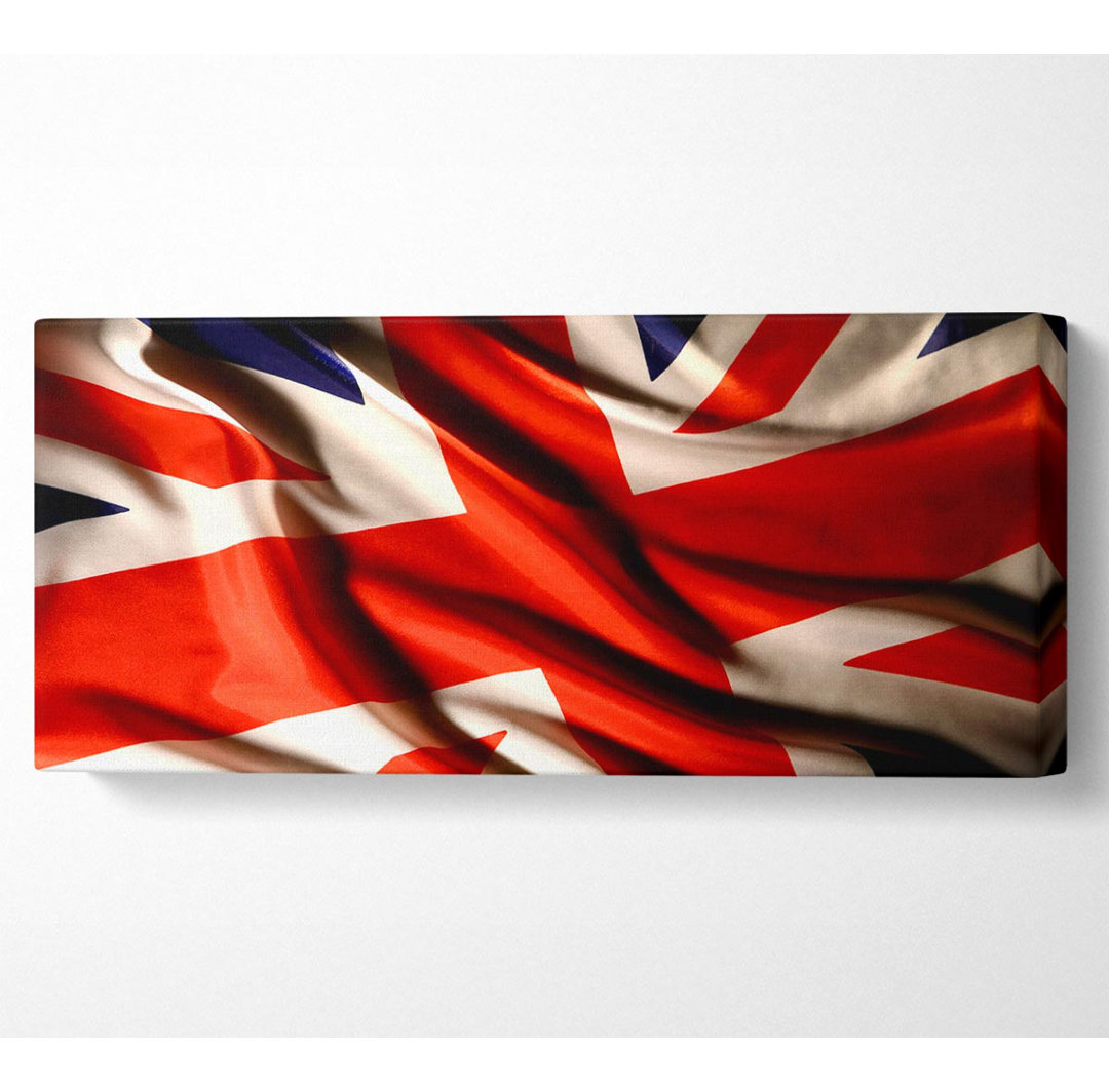 Britische Flagge Panoramaleinwand