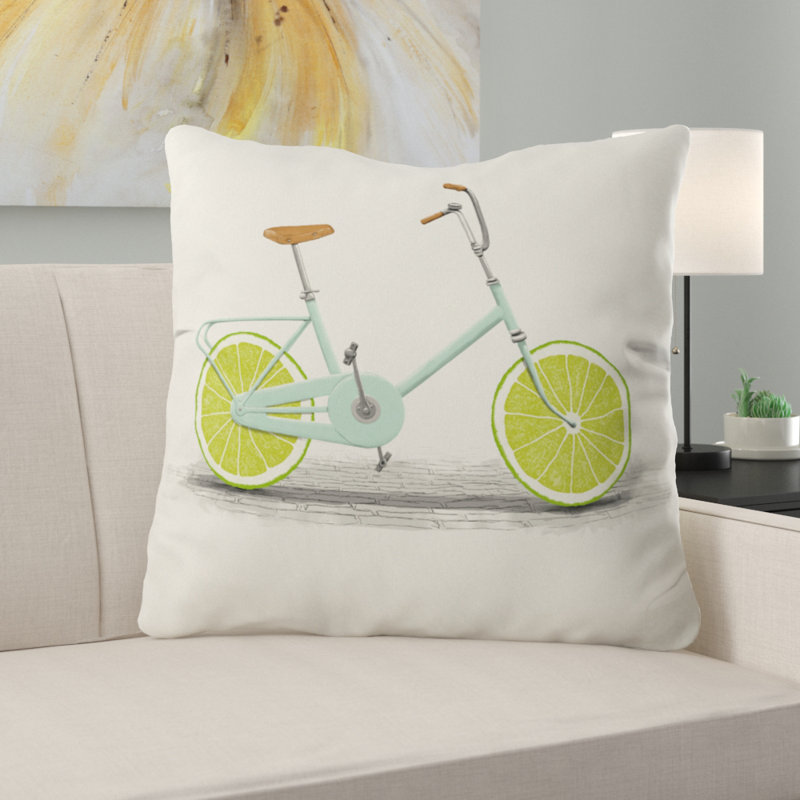 Outdoor Square Pillow Cover & Insert, 20" H x 20" W x 6" D