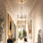 6-Light Dimmable Chandelier with Adjustable Length