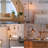 Floor Lamp For Living Room, Minimalist Industrial Standing Lamp With Modern Led Bulb-772726619