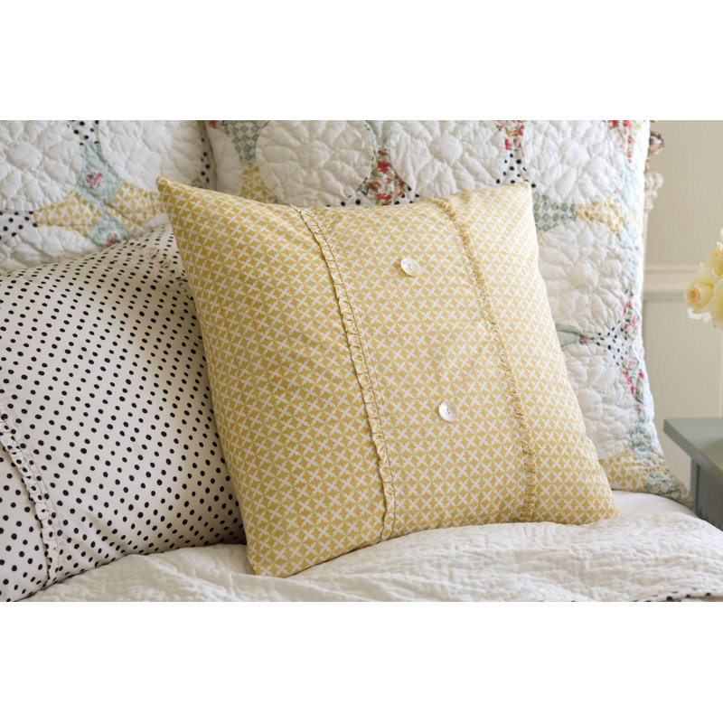 Charleston Feather Throw Pillow