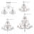 Almirah 15 - Light Dimmable Tiered Chandelier-19294886