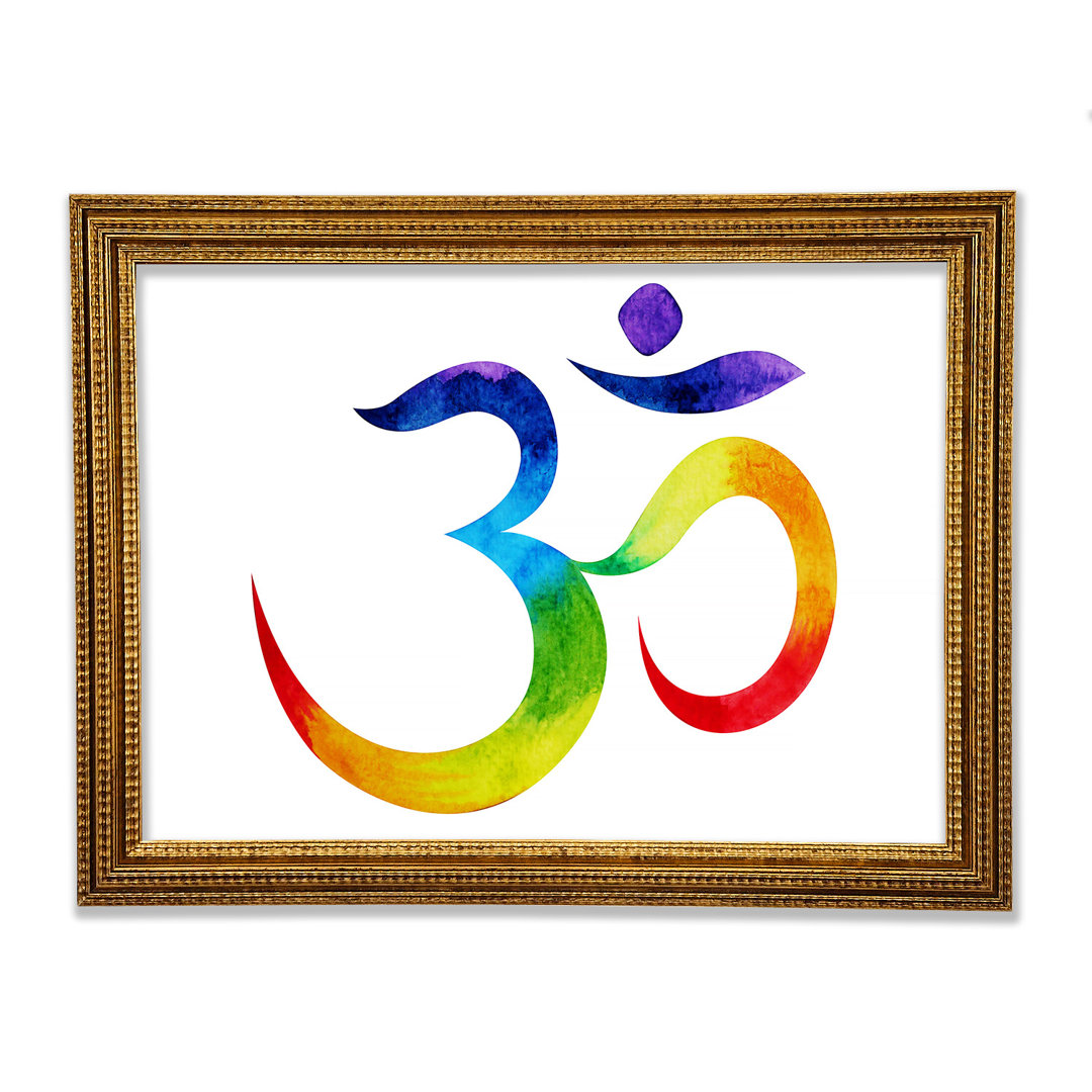 Chakra Om Farben 2 - Druck