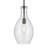 17.75" 1-Light Bell Pendant with Clear Seeded Glass-237345829