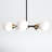 Hallas 5 - Light Dimmable Sputnik Sphere Chandelier