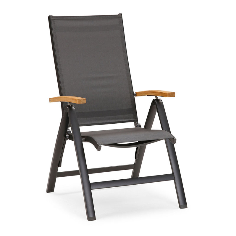 Colleton Patio Dining Armchair, Anthracite