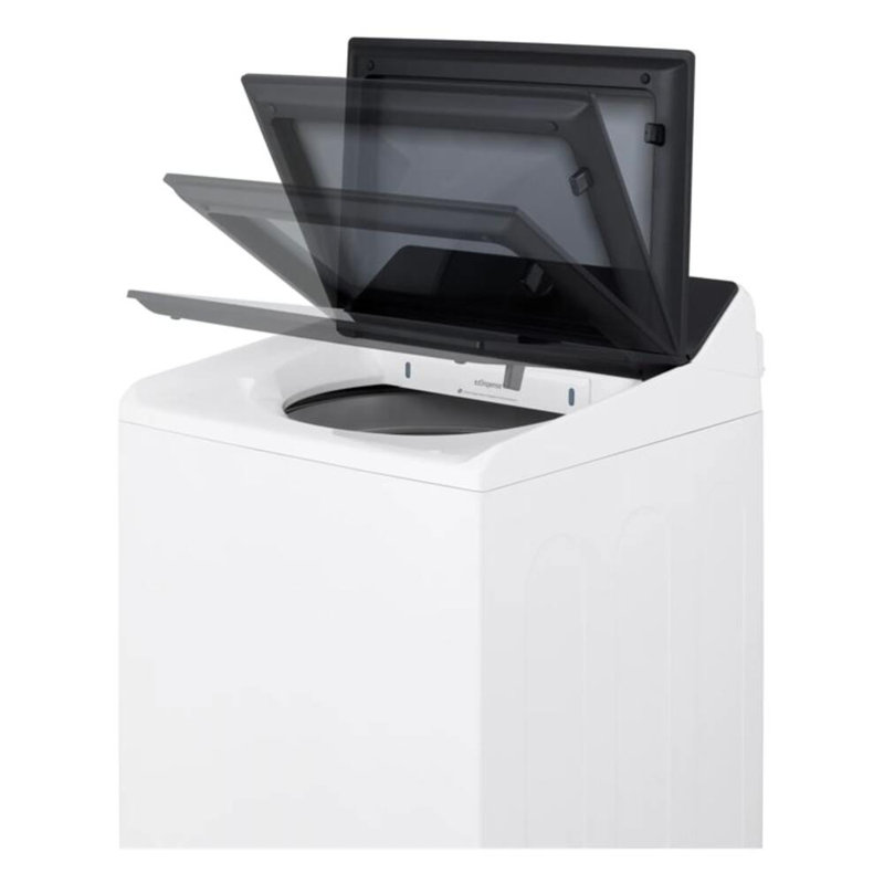 LG 5.5 cu. ft. Mega Capacity Smart Top Load Washer with Impeller, EasyUnload, AI Sensing, ezDispense, Water Faucet & LCD Digital Dial Control