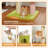 48" Cat Tree Tower With Fully-Wrapped Scratching Posts, Multi-Level Cat Condo, Perch & Hammocks-723273134